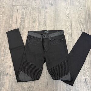 Buffalo David Bitton Faith Mid rise skinny black jeans